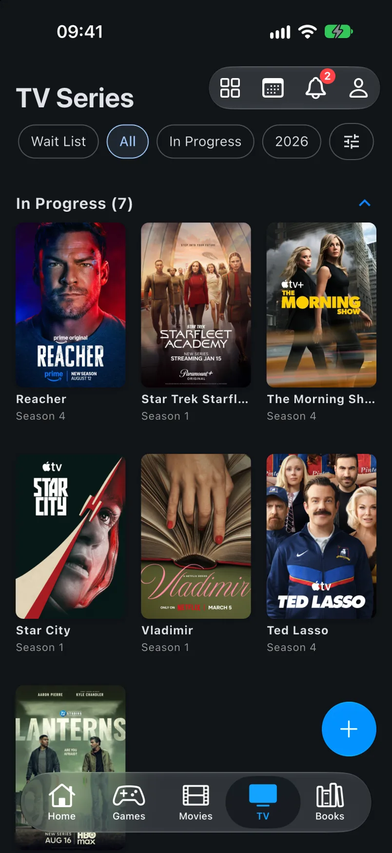 TV series list